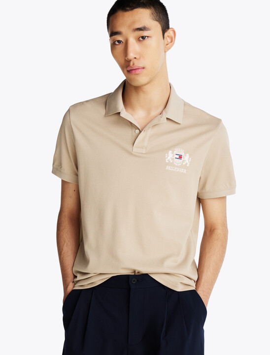 Regular Fit Logo Embroidery Polo Shirt