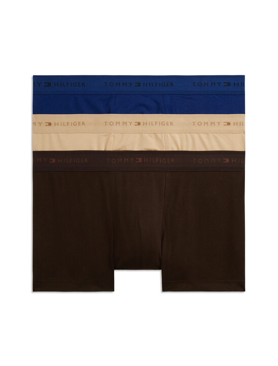 3-Pack Signature Tonal Logo Waistband Trunks