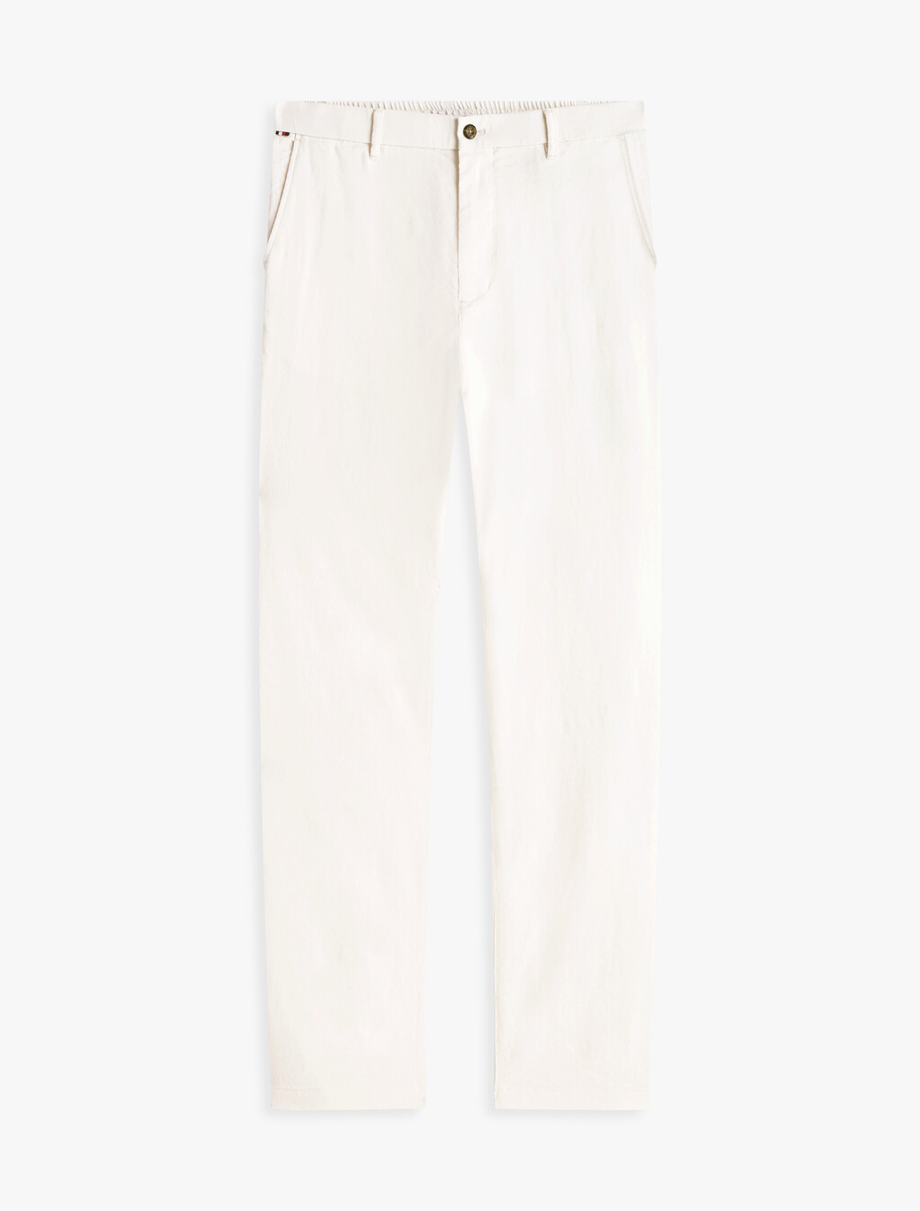 Denton Straight Leg Linen Blend Chinos, Ivory Petal, hi-res