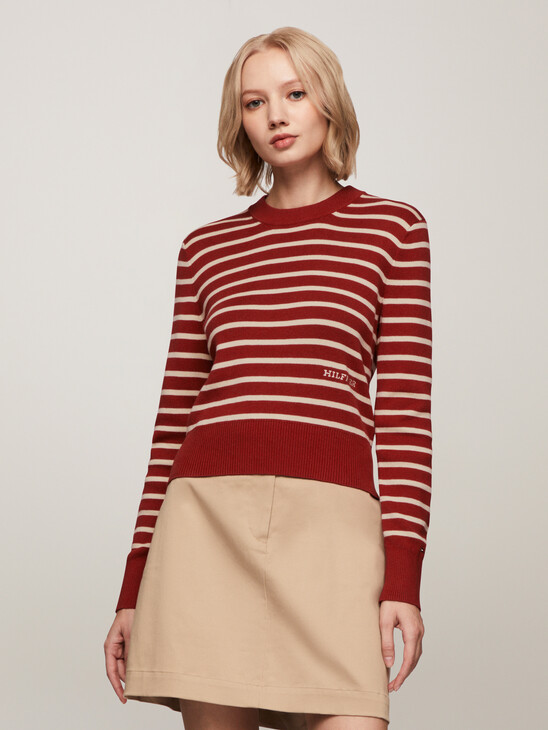 Stripe Organic Cotton Sweater