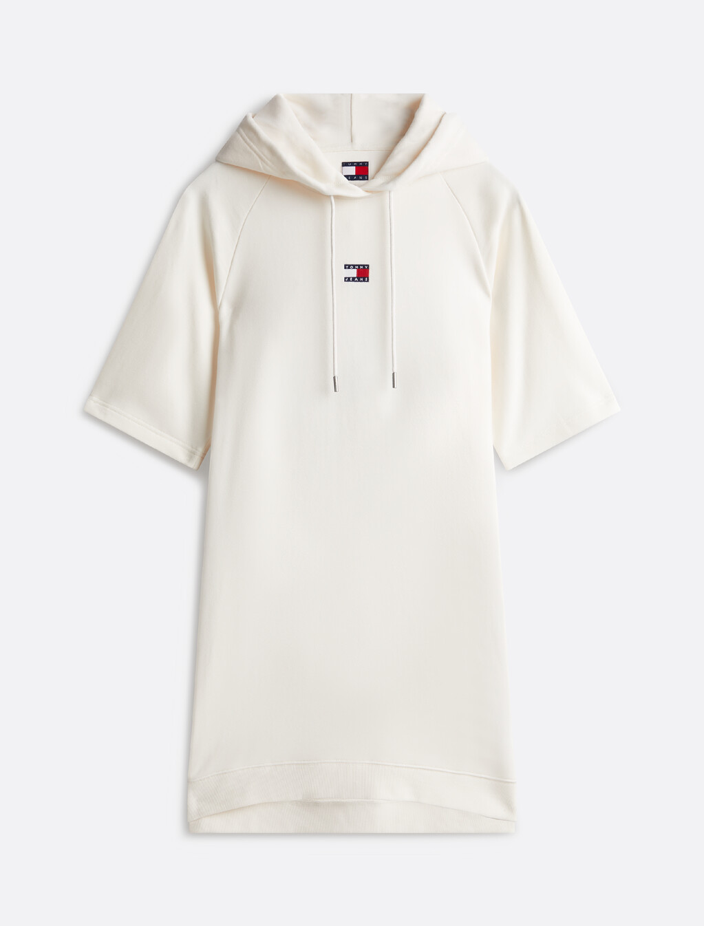 Crest Hoodie Dress, Ancient White, hi-res