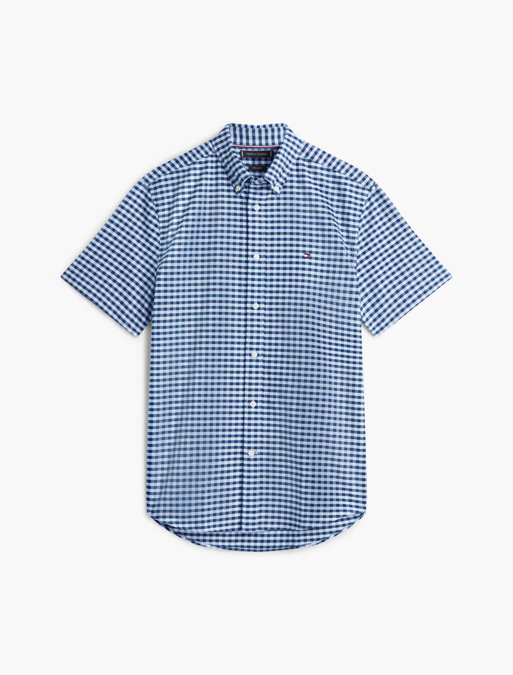 Heritage Gingham Check Oxford Shirt, Night Sky / Check, hi-res