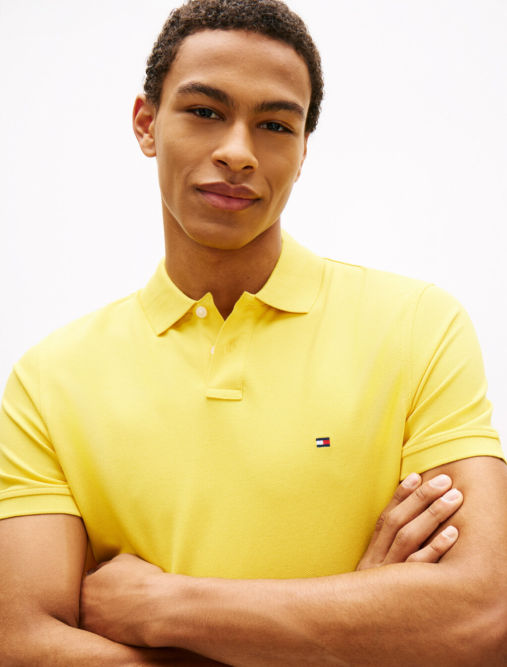 Asia Fit 1985 Regular Polo, Morningside Yellow, hi-res