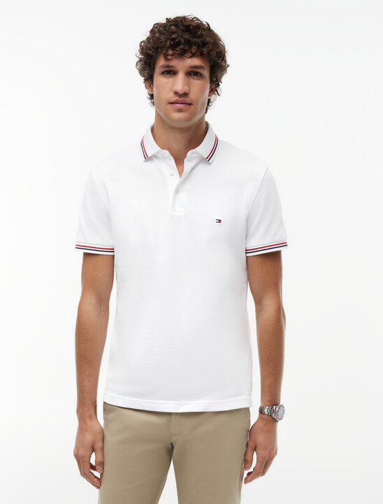 Tipped Slim Polo