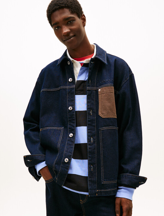 Relaxed Denim Chore Jacket