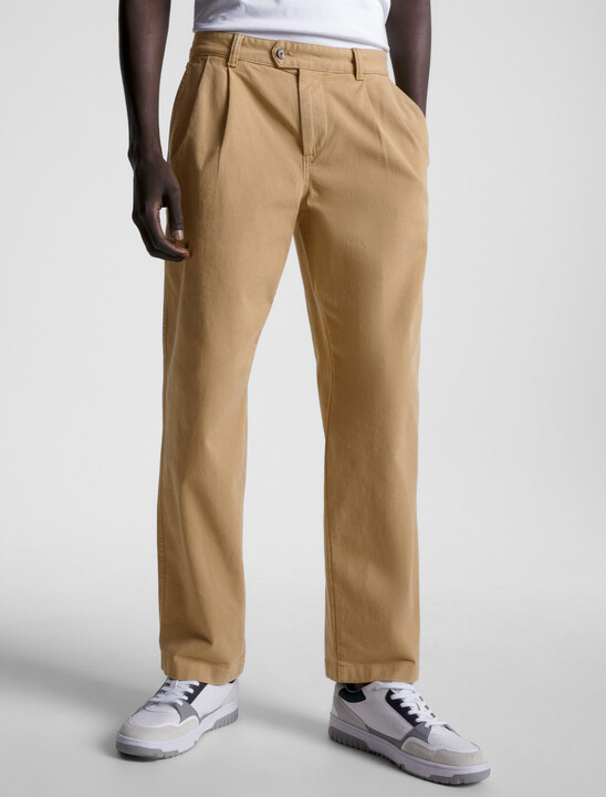 Archive Wide Leg Chinos