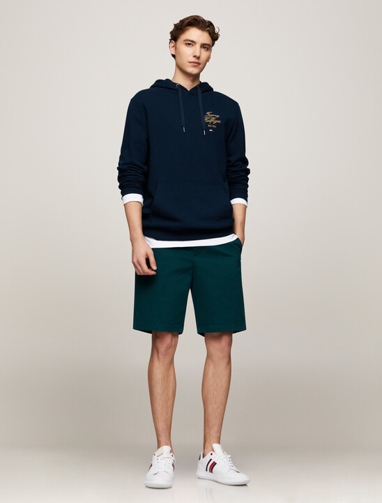 Script Logo Embroidery Hoodie