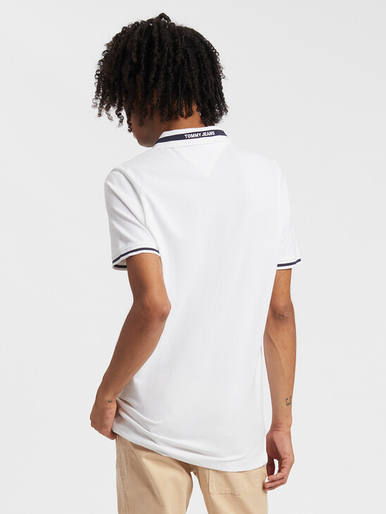 TIPPED STRETCH SLIM FIT POLO