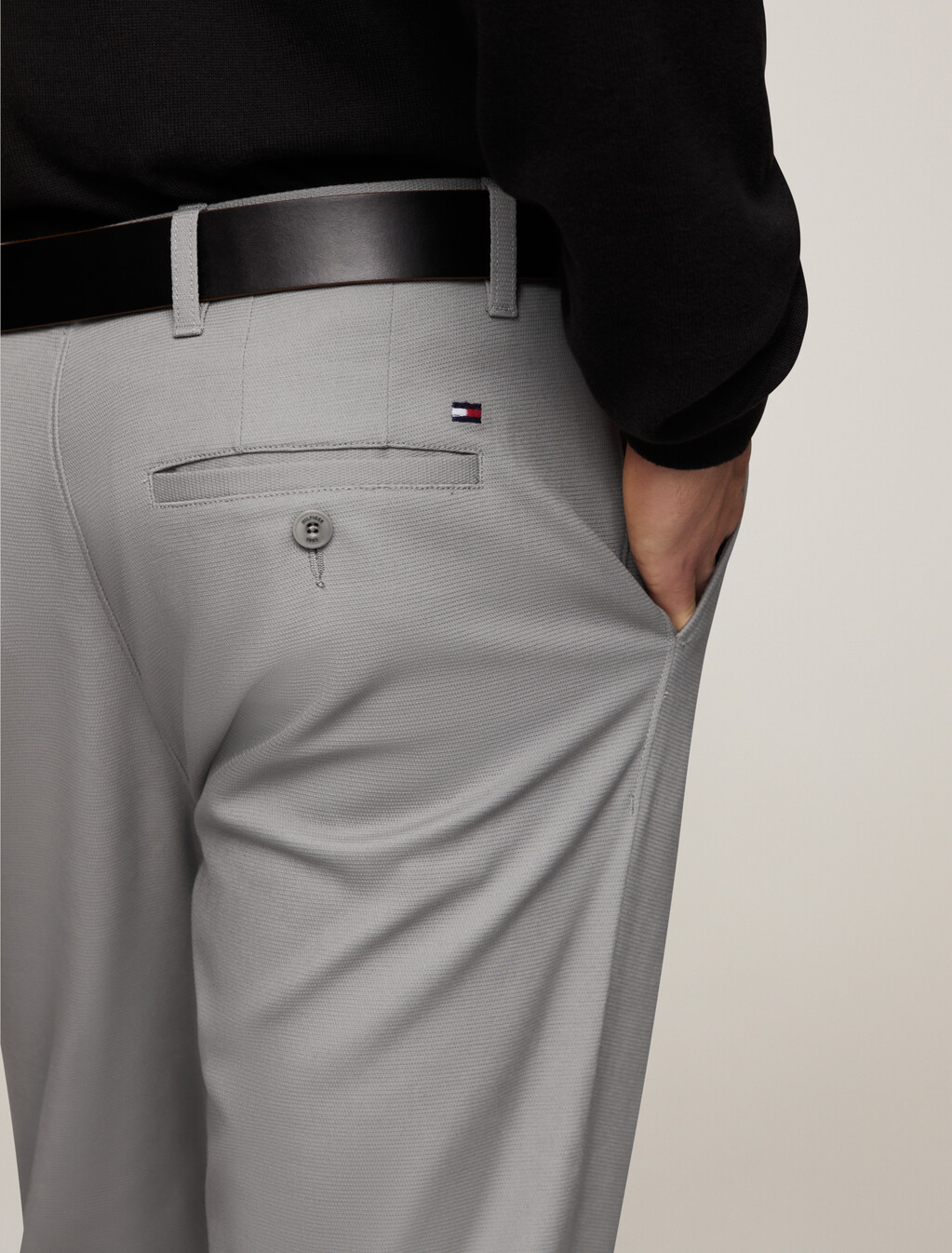 Denton Structured Twill Pants, Hydrogen Grey, hi-res
