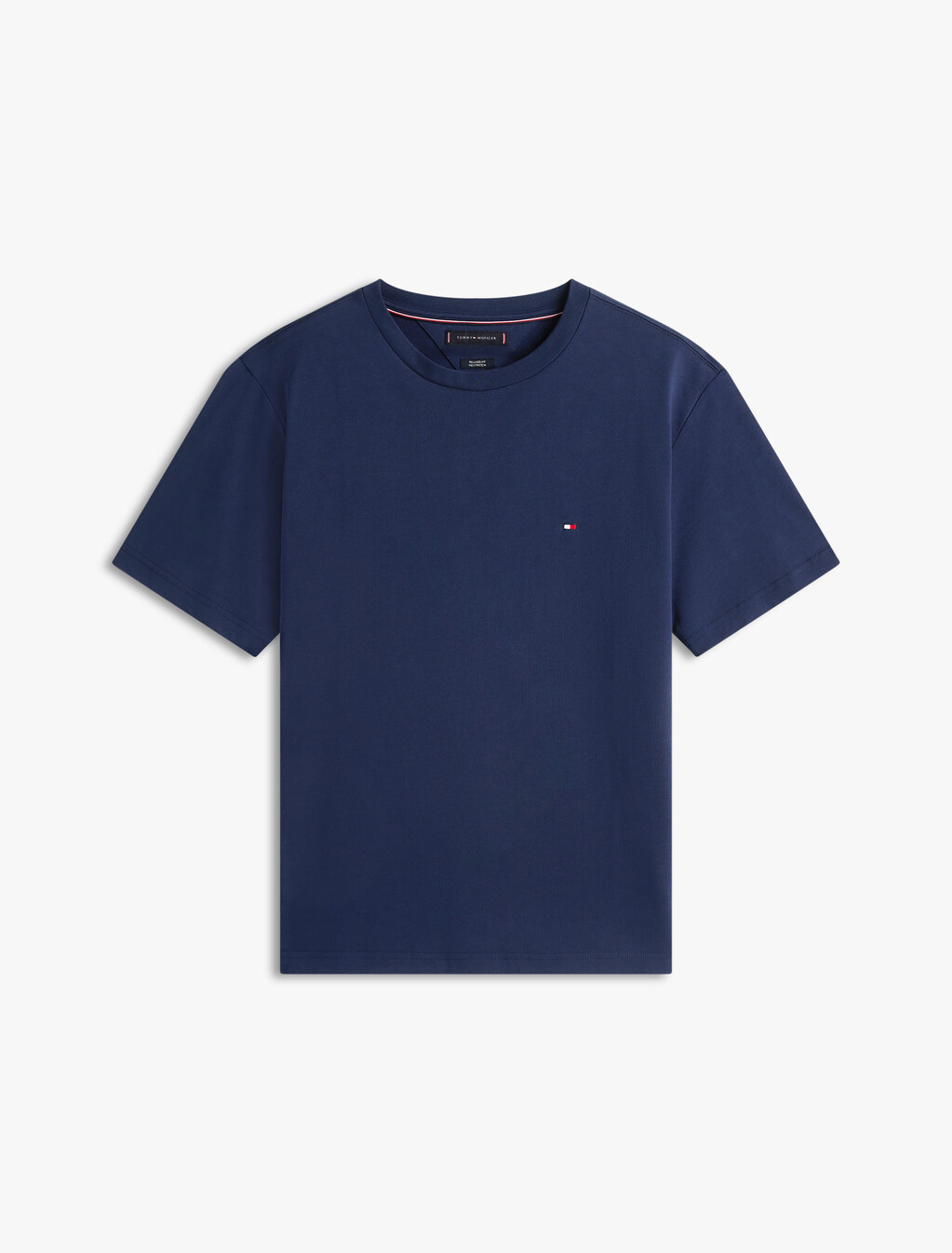 Crewneck Flag T-Shirt, Carbon Navy, hi-res