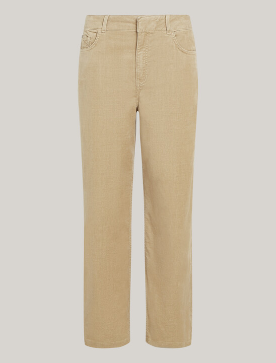 Corduroy Relaxed Straight Leg Trousers