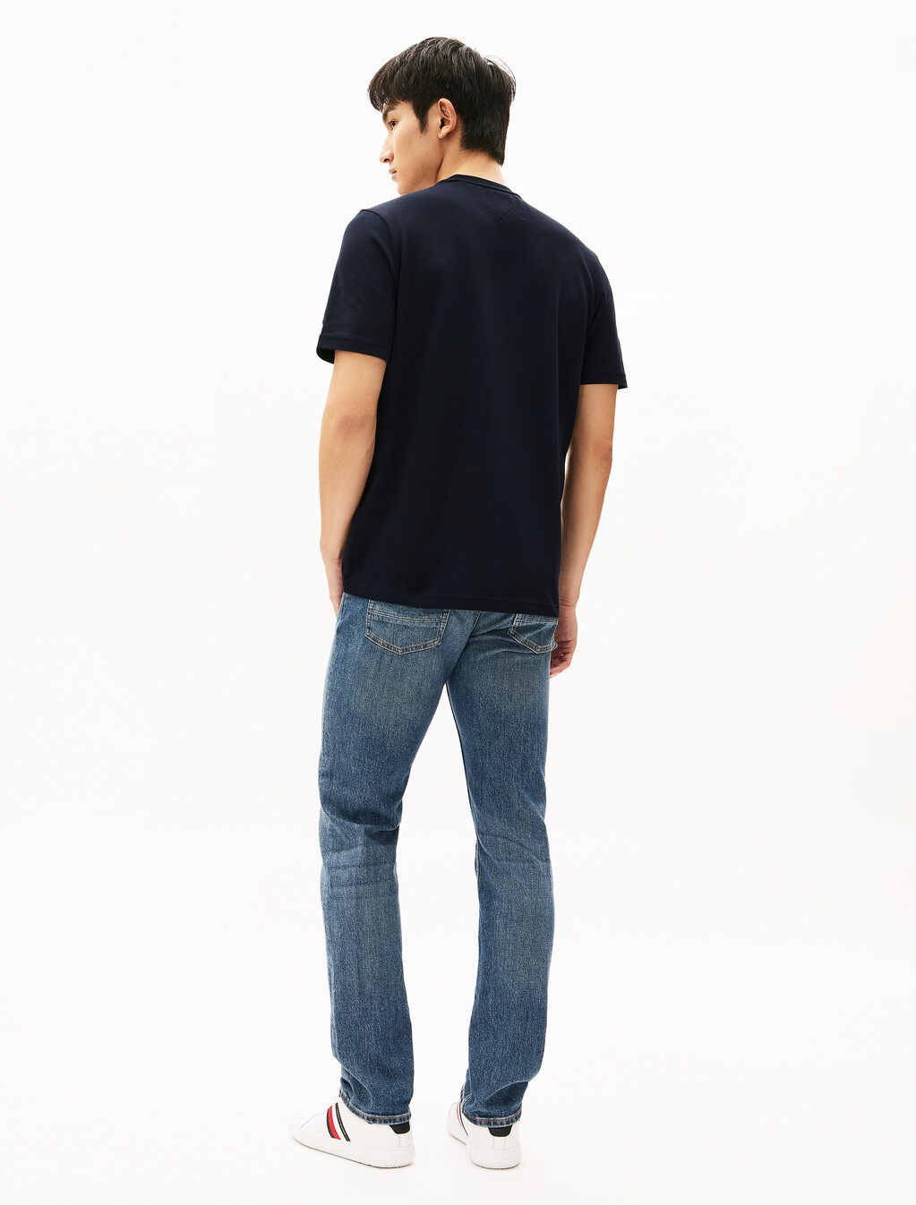 Global Stripe Block T-Shirt, Desert Sky, hi-res
