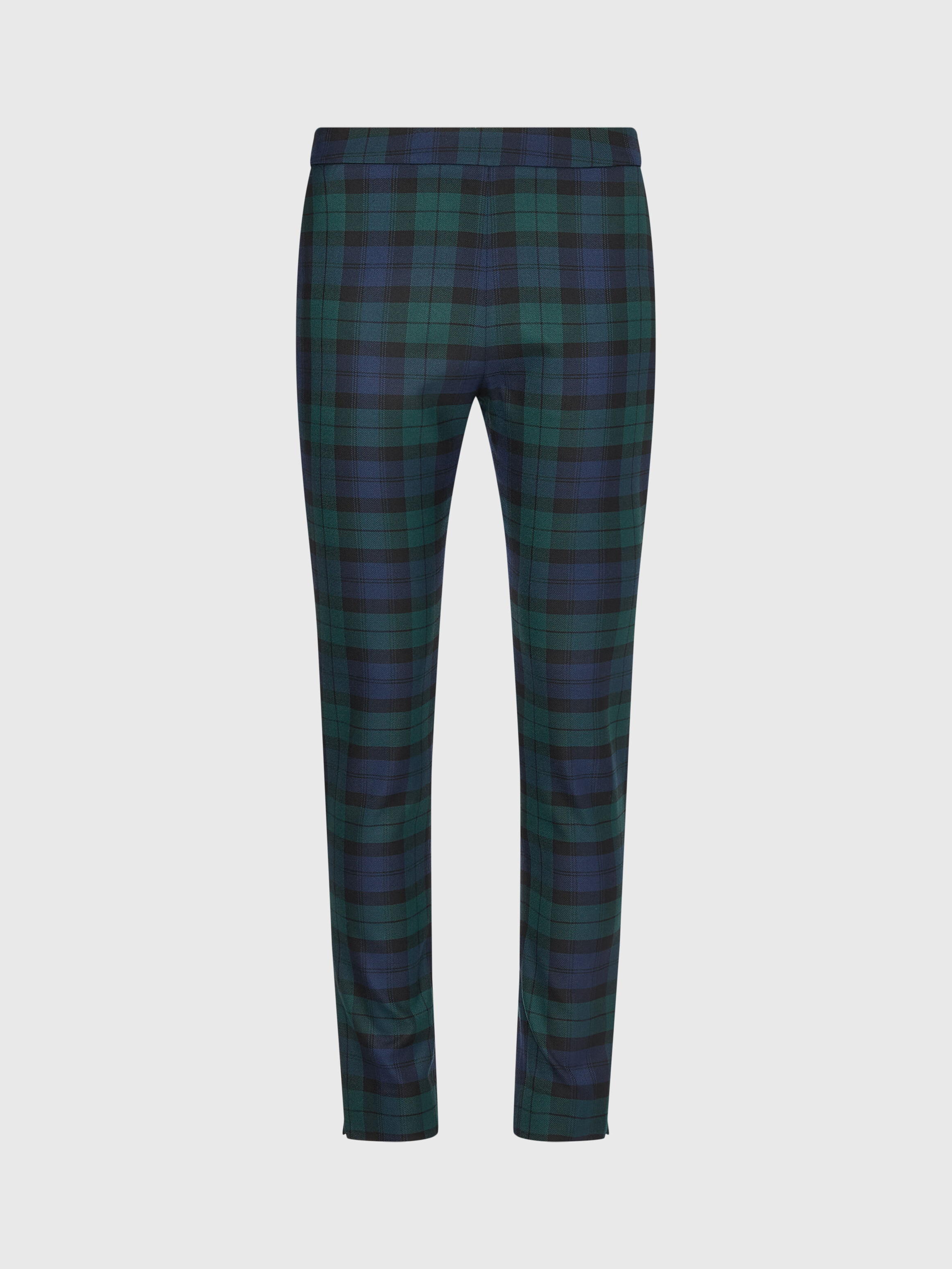 Mens black watch plaid pants top