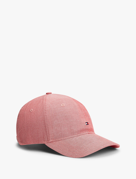 Hilfiger Flag Embroidery Chambray Baseball Cap