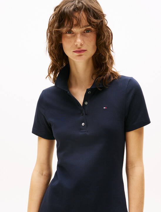 1985 Slim Pique Polo Dress