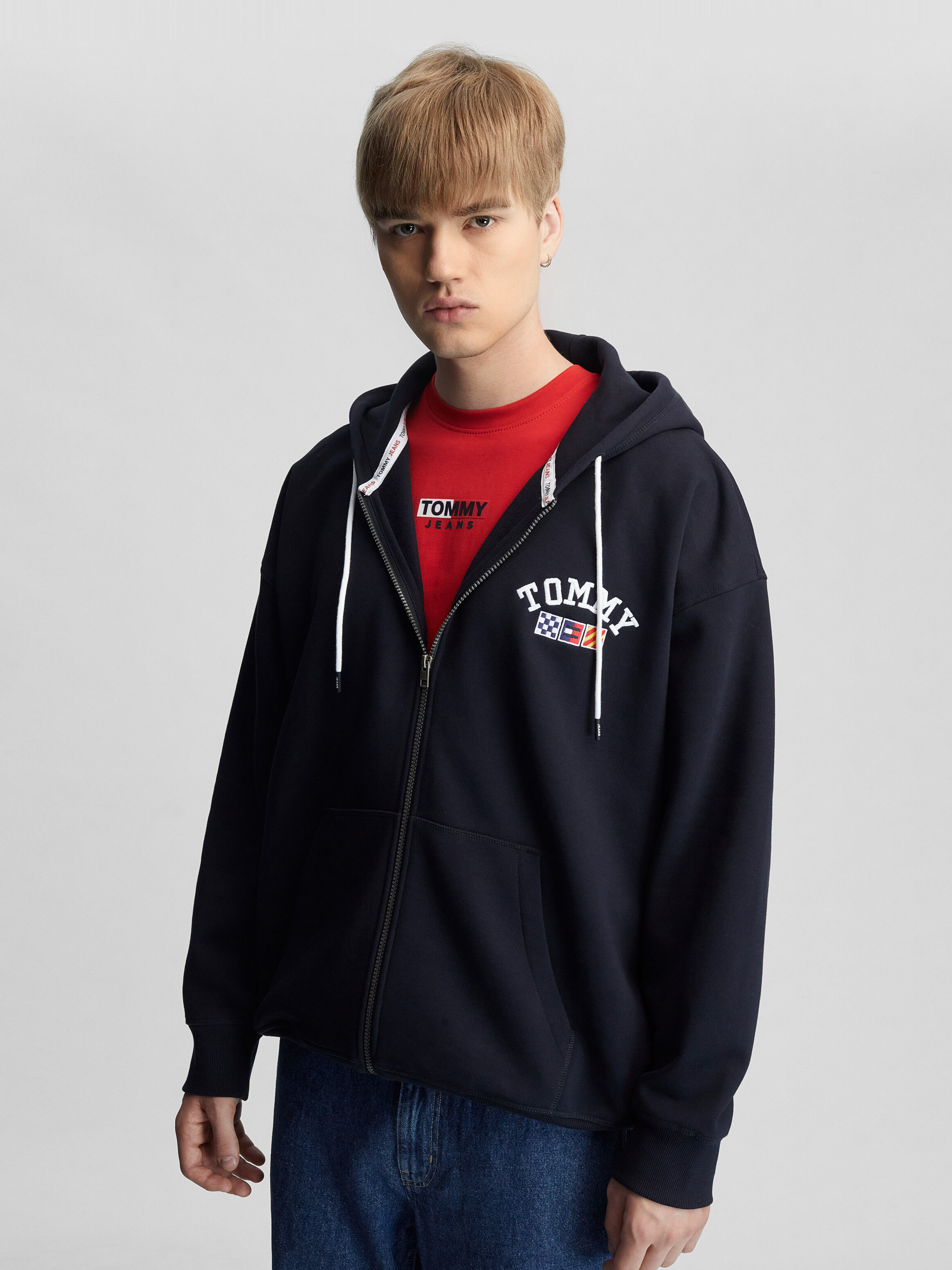 Tommy hilfiger hotsell jeans hoodie