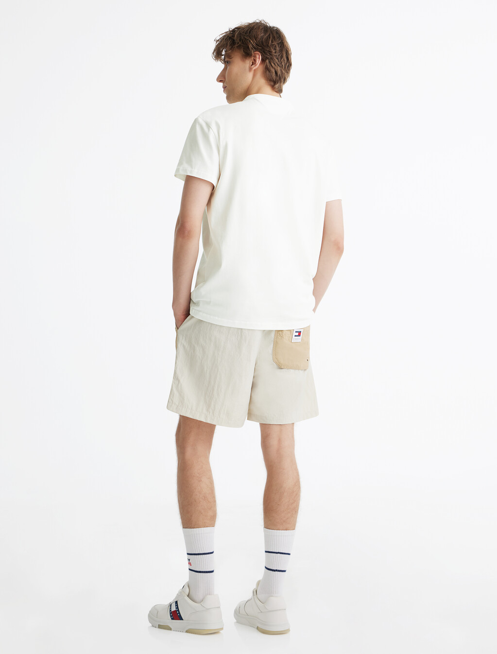 Tommy Crest T-Shirt, Ecru, hi-res