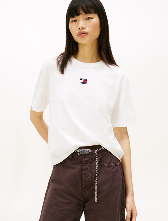 Logo Badge Boxy T-Shirt