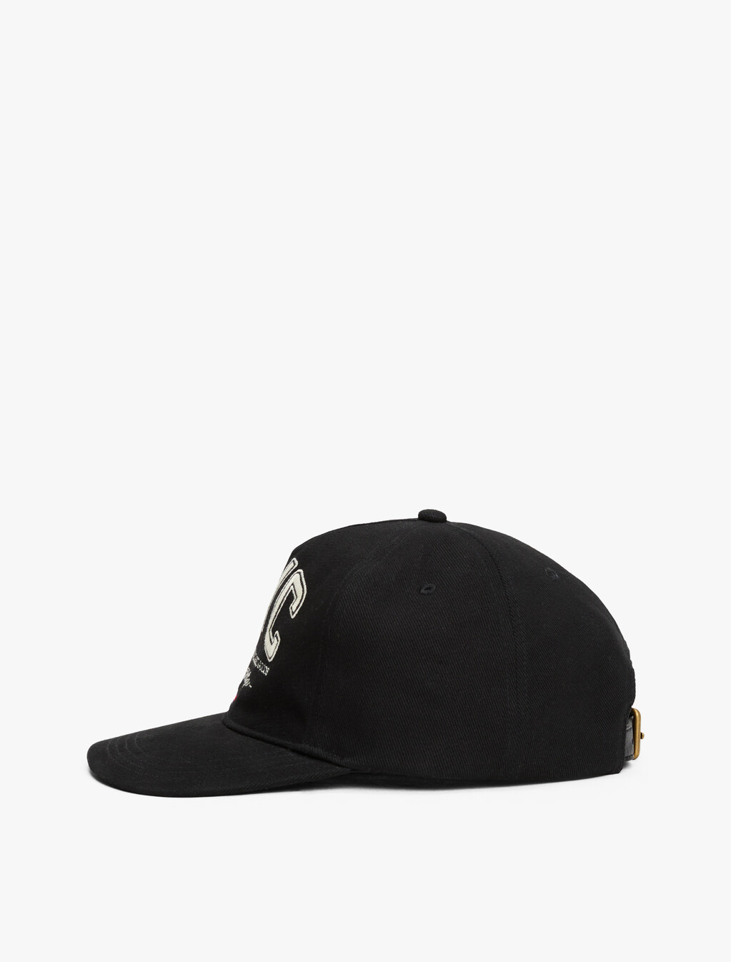 NYC 5 Panel Cap, Black, hi-res