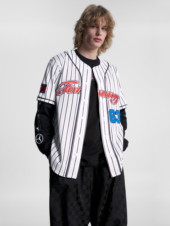 Tommy X Mercedes-Amg F1 X Awake Ny George Russell Baseball Shirt