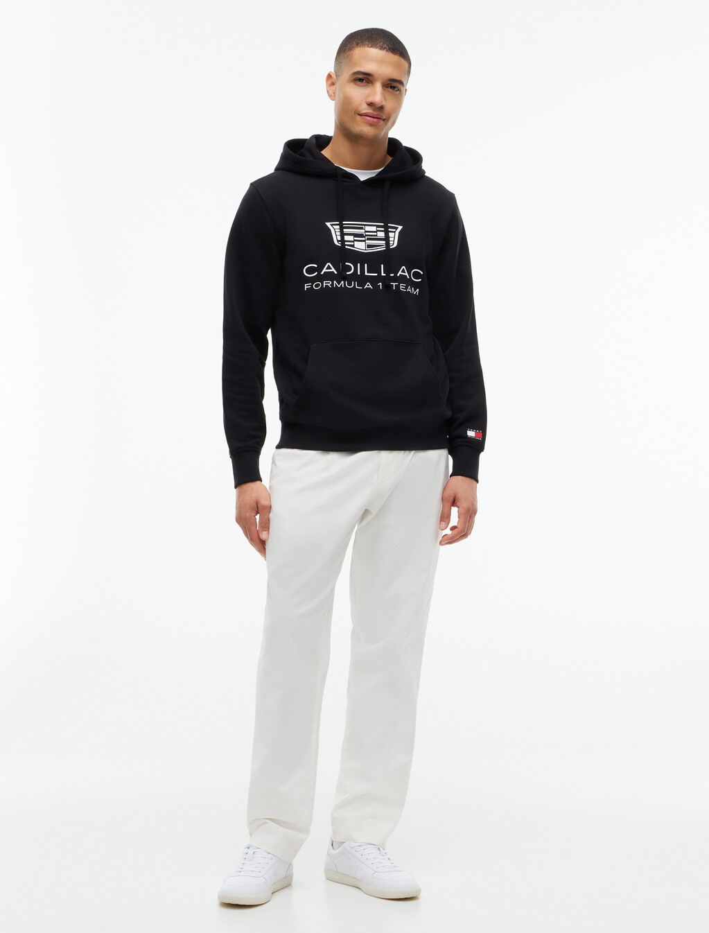 TH x Cadillac Formula 1&reg; Team Terry Drawstring Hoody, Black, hi-res