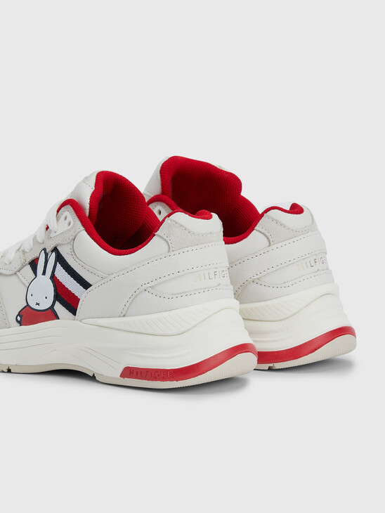 TOMMY X MIFFY LEATHER TRAINER