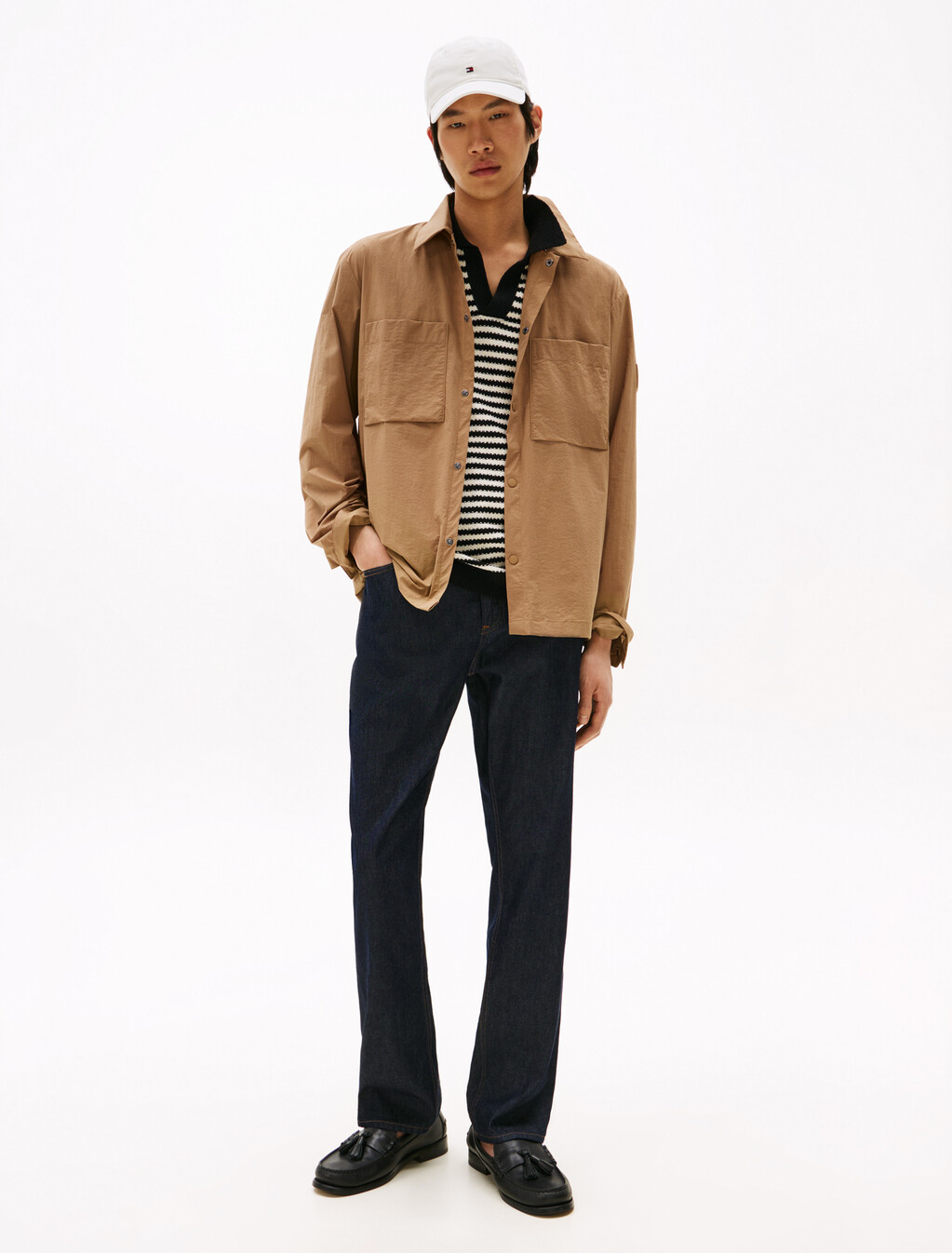 Tech Shirt Jacket, Soft Mocha, hi-res