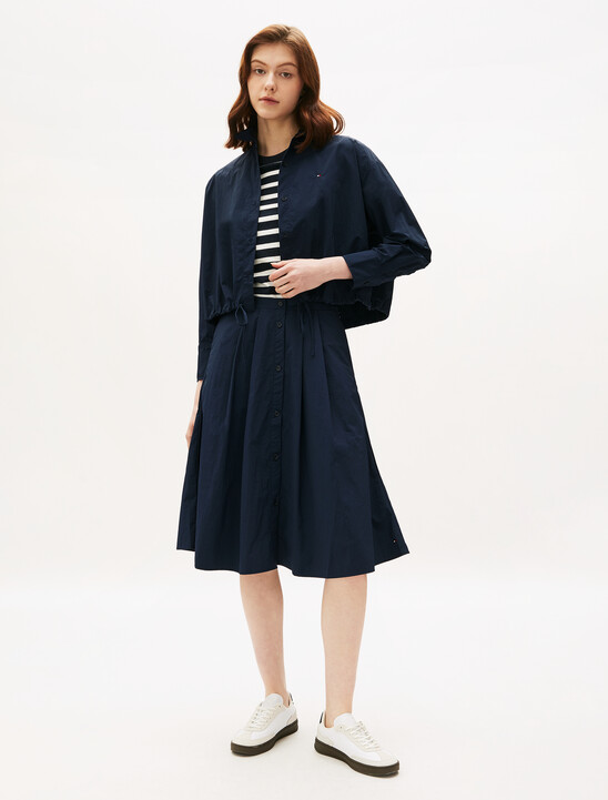 Nylon Blouson Shirt