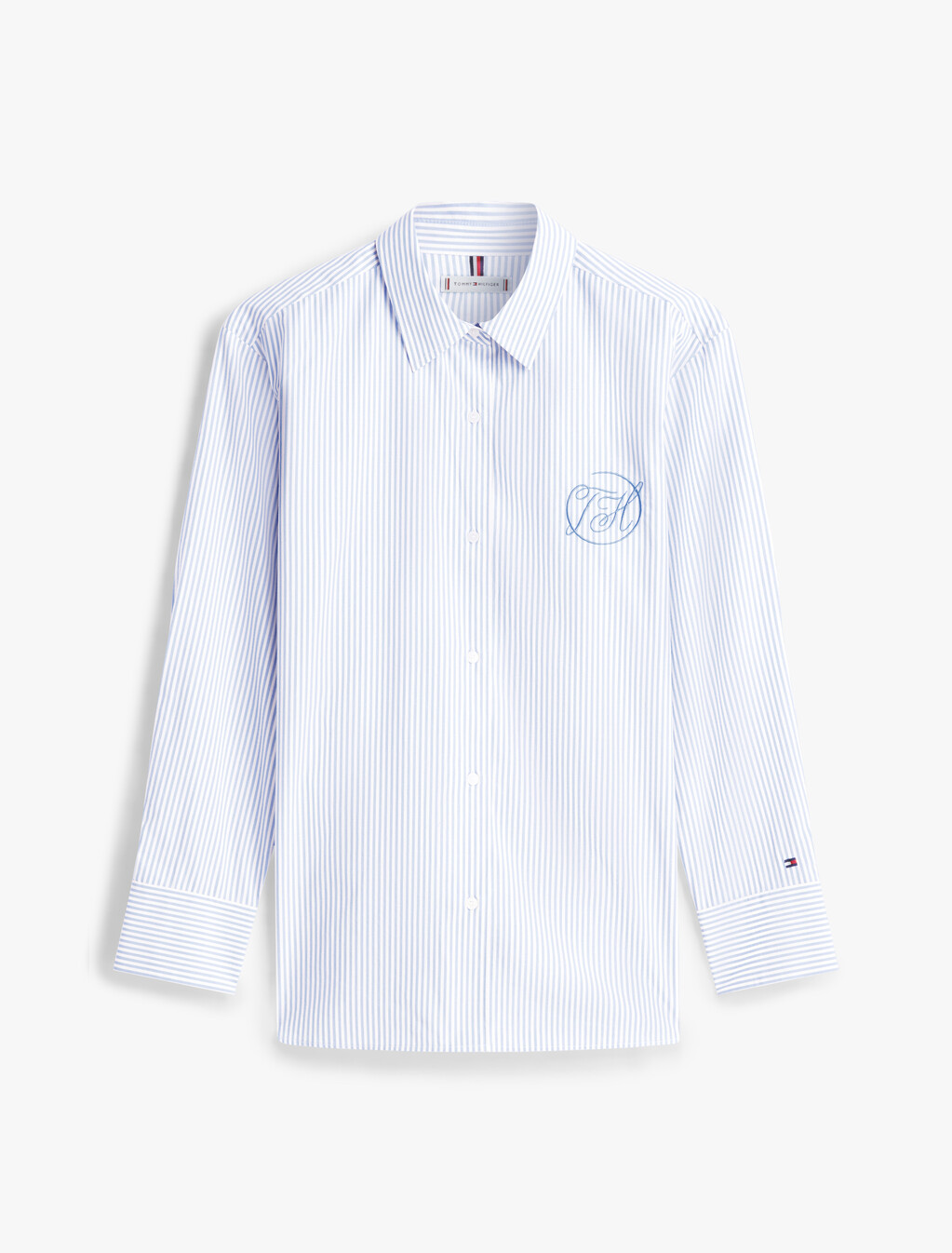Essential Poplin Easy Fit Shirt, Classic Ithaca Stp Mesmerizing Blue, hi-res