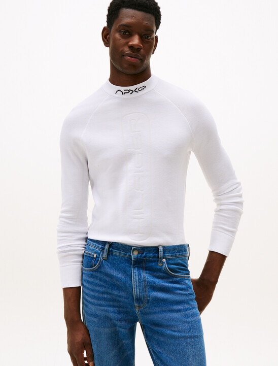 The APXGP Collection Wool Mock Neck Jumper