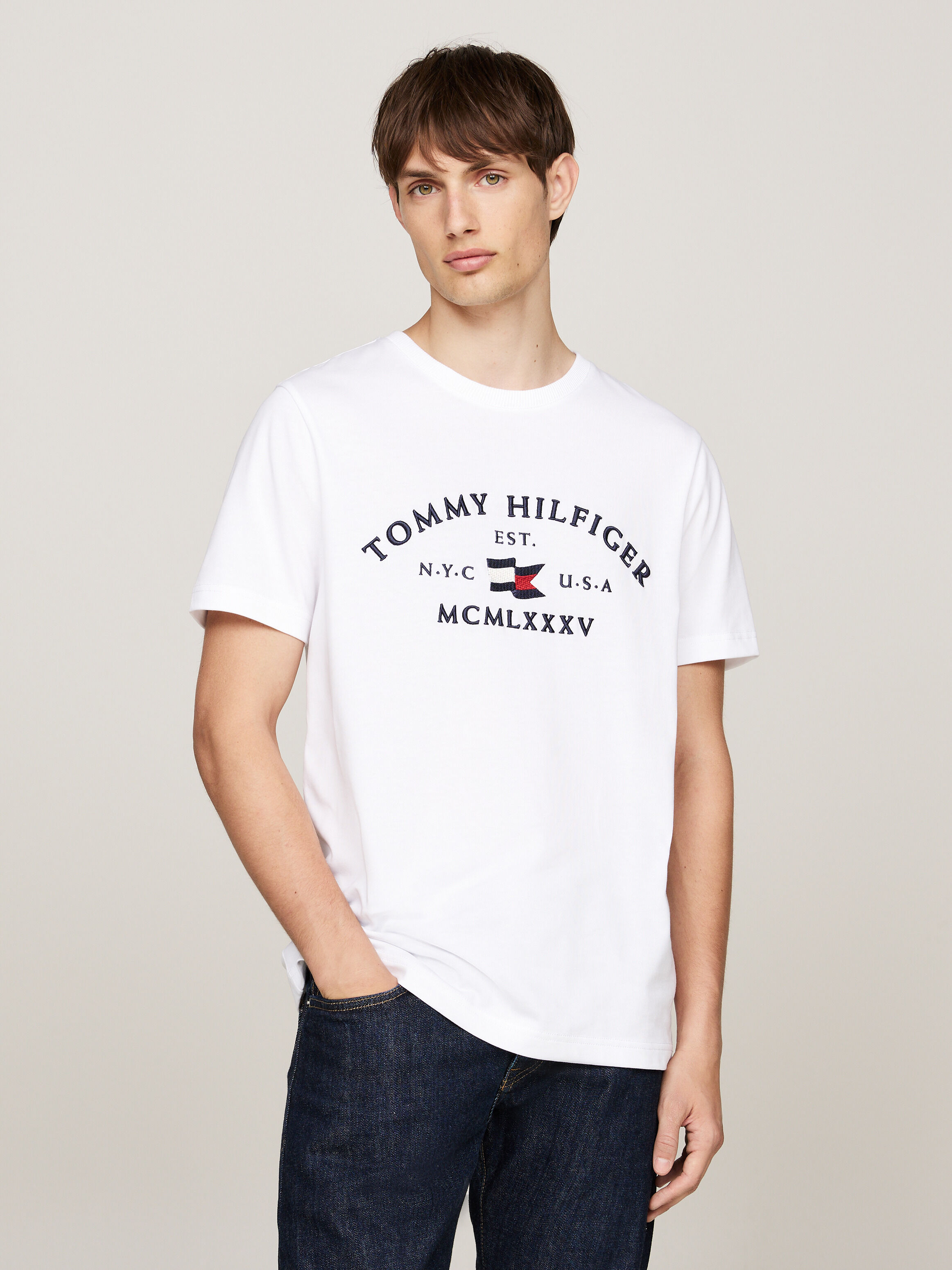 Logo Embroidery T Shirt