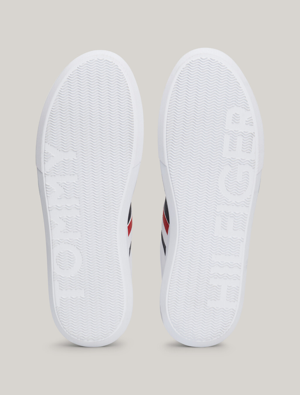 Essential Leather Cupsole Trainers, White, hi-res