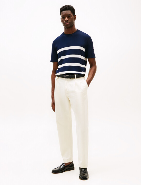 Knit Stripe T-Shirt