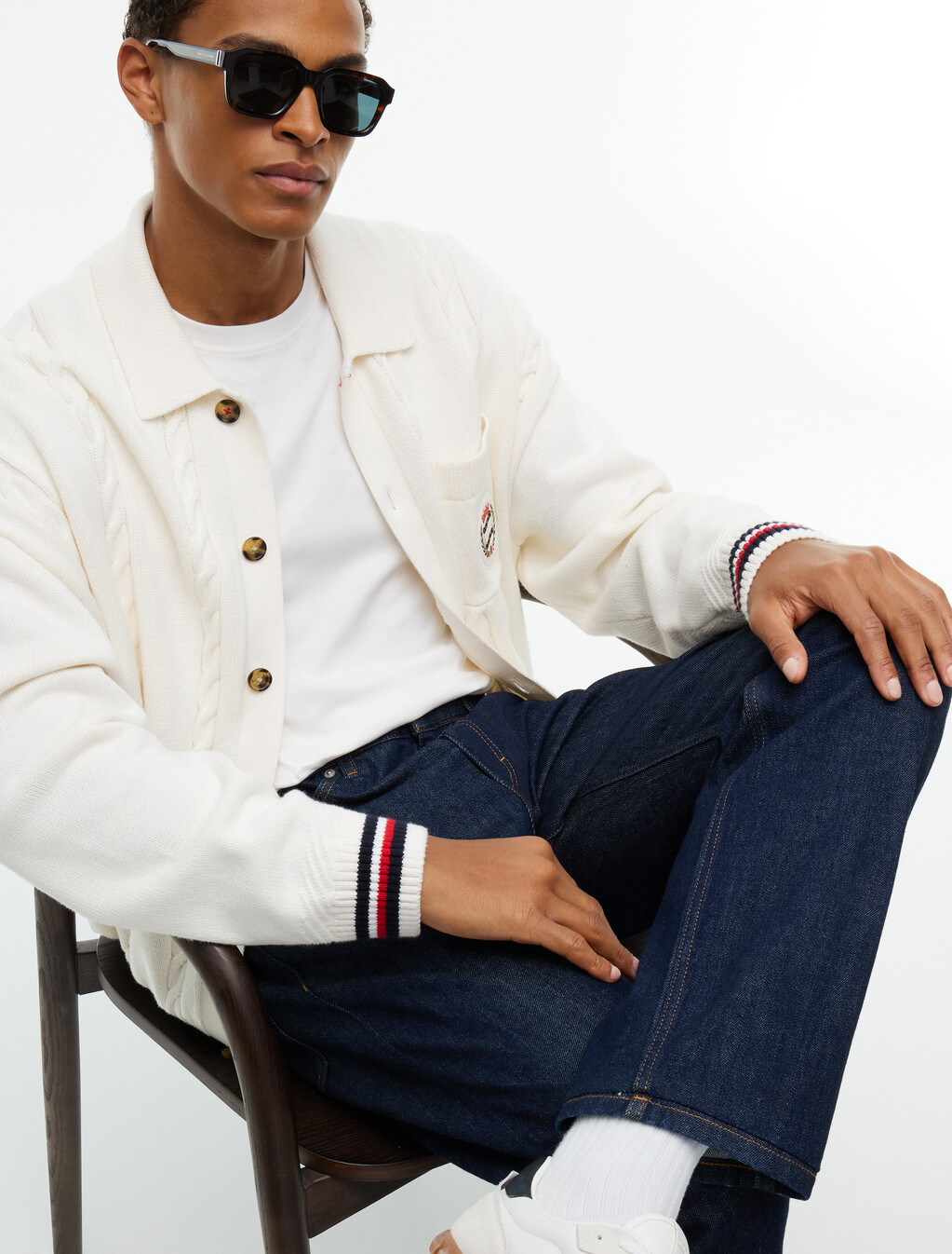 Sonny Tapered Jeans, Denim Dark, hi-res
