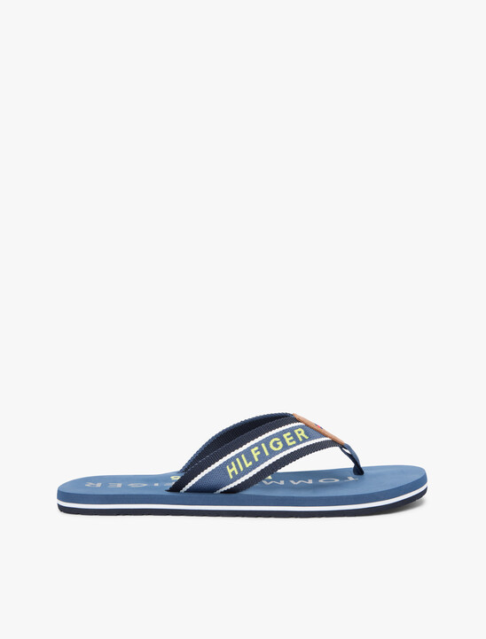 Webbing Strap Logo Flip-Flops