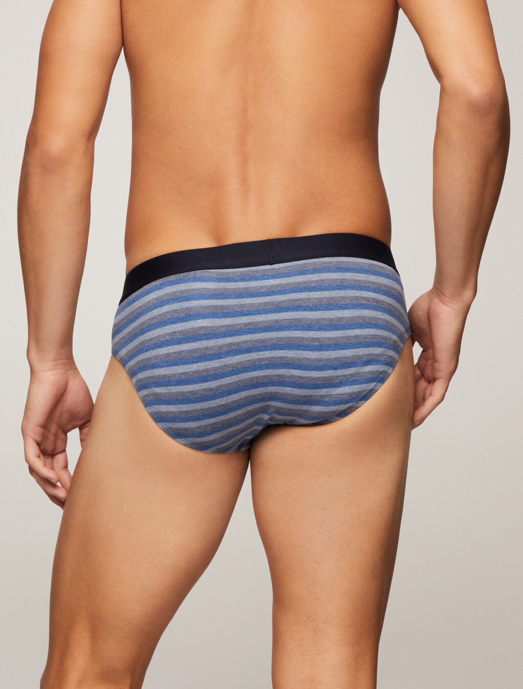 3-Pack TH Original Print Briefs, Stripe/Blue Heather, hi-res