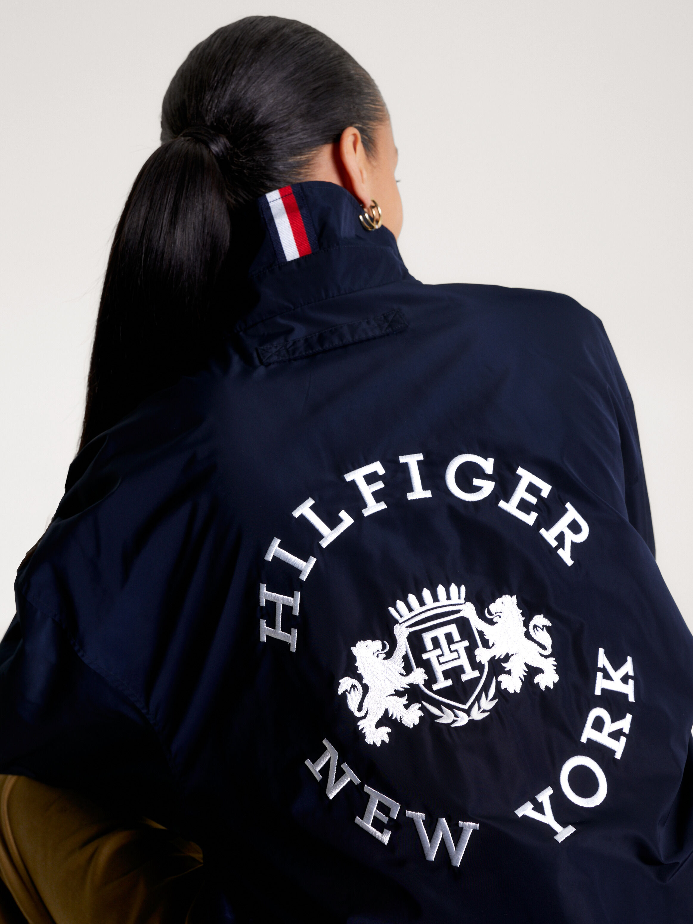 Padded varsity jacket hotsell