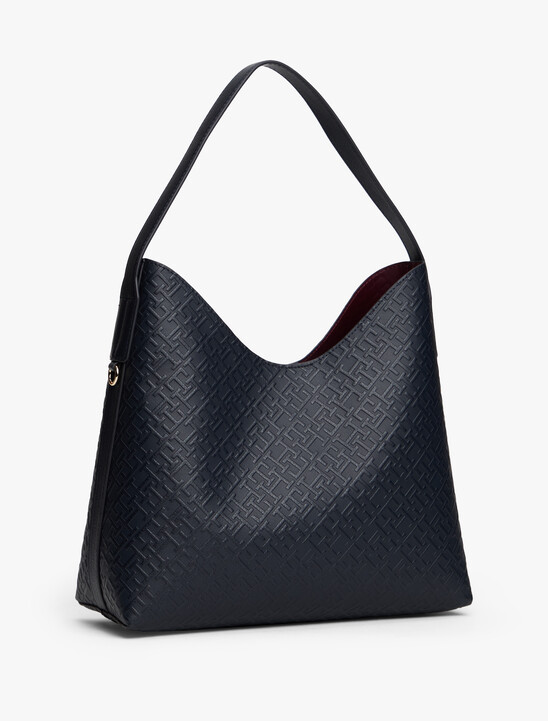 Hilfiger Icon Embossed TH Monogram Shoulder Bag