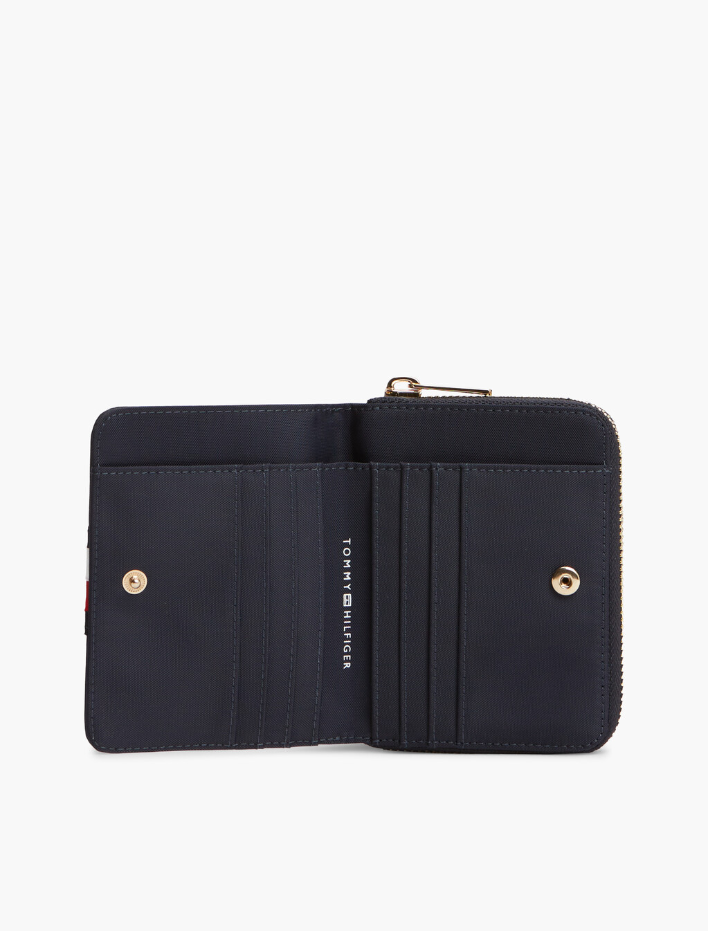 Hilfiger Icon Global Stripe Zip-Around Wallet, Space Blue, hi-res