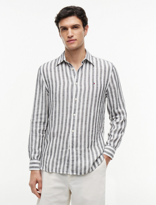 Bengal Stripe Linen Shirt