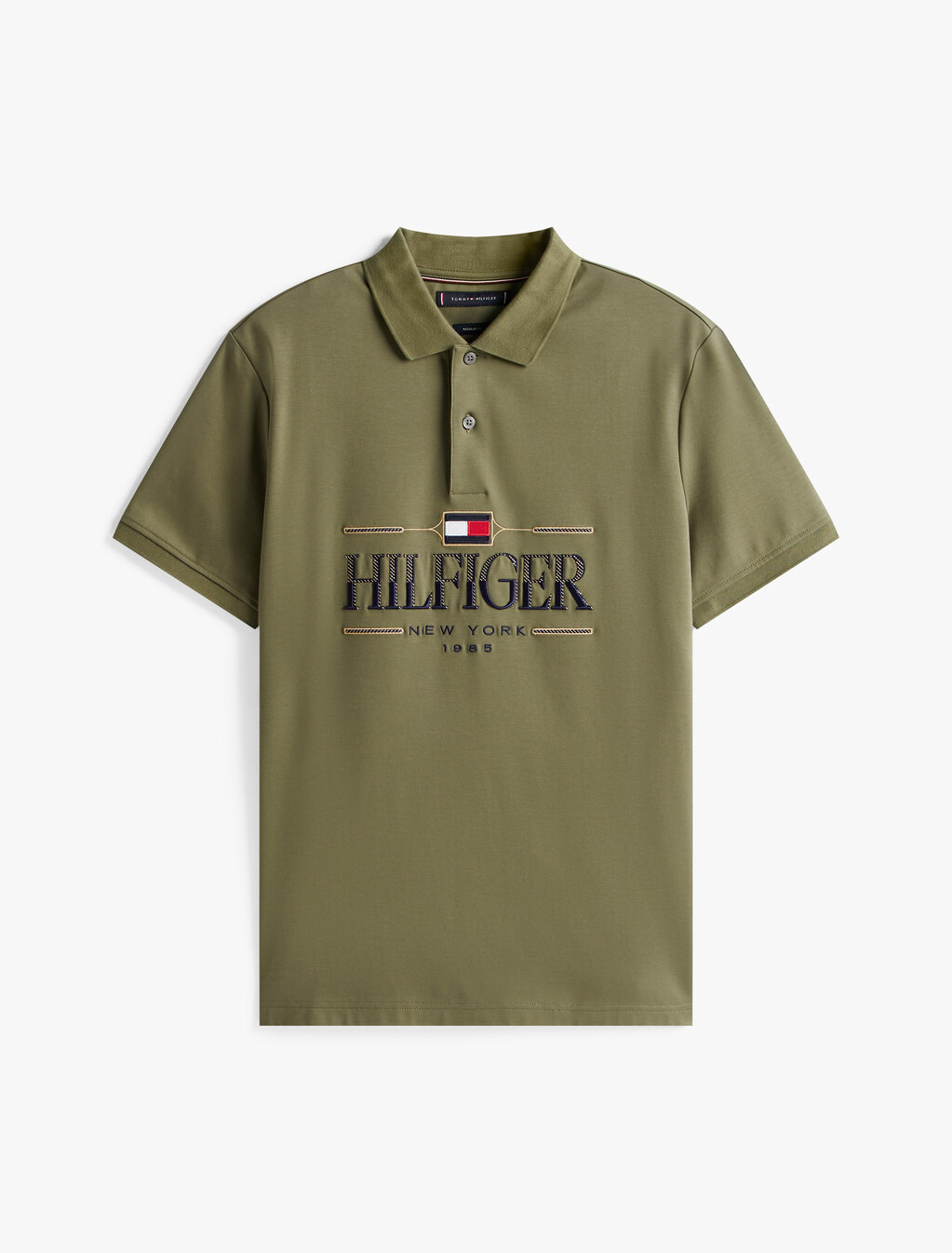 Icon Regular Polo, Battle Green, hi-res