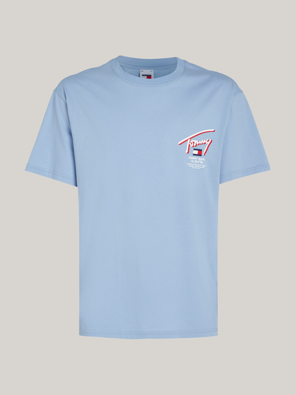Signature Back Logo T-Shirt, Moderate Blue, hi-res