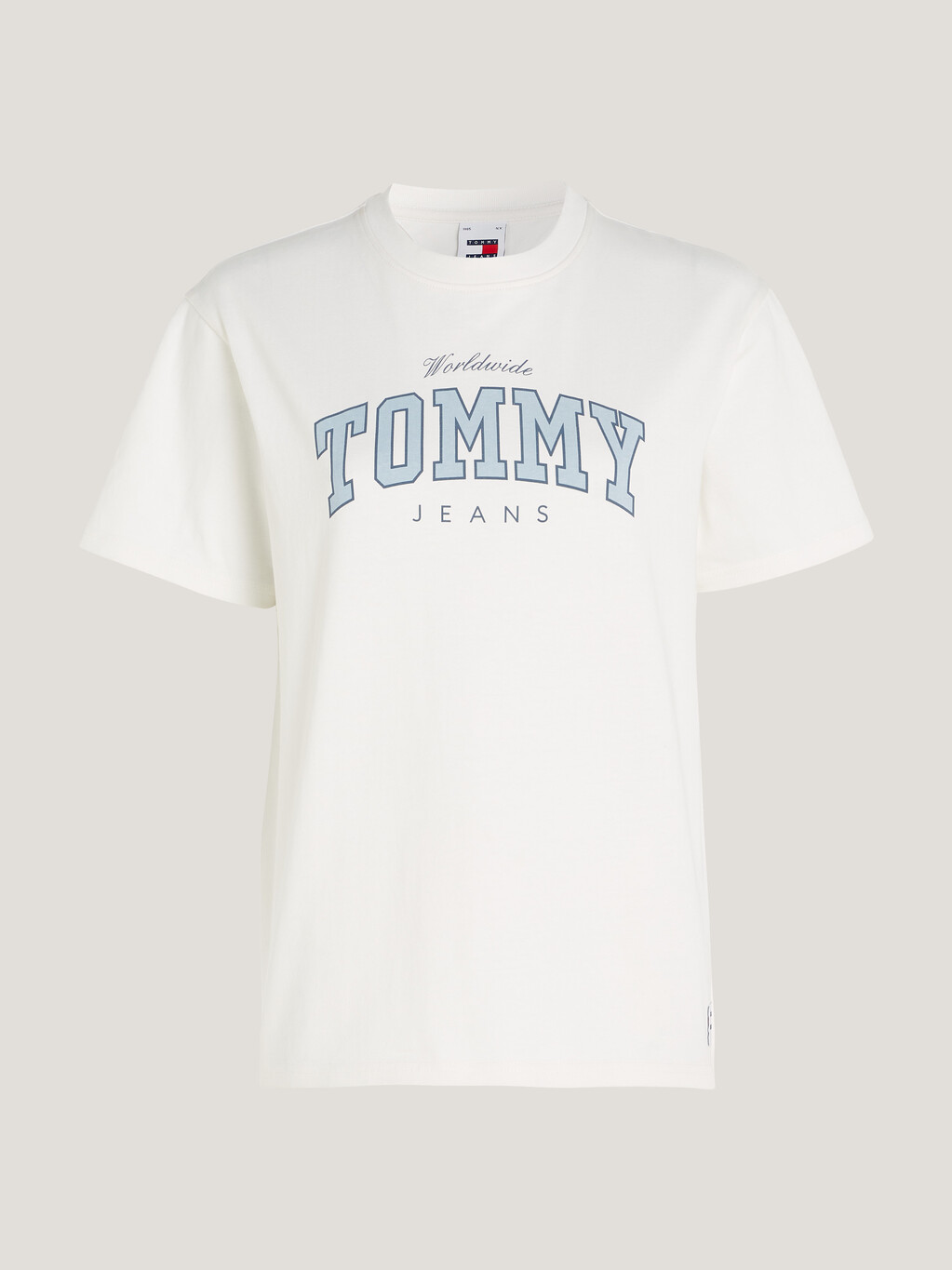 Varsity Logo Relaxed Fit T-Shirt, Ancient White, hi-res