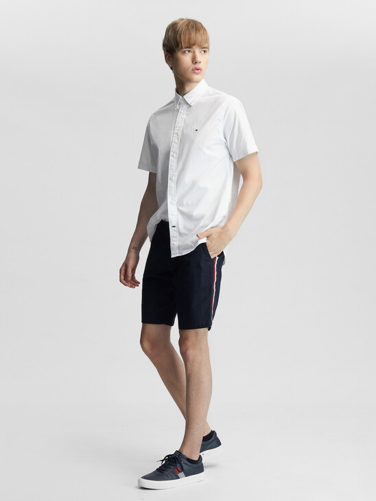 TOMMY HILFIGER FLEX POPLIN SHIRT