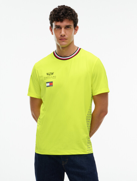 TH x Cadillac Formula 1&reg; Team Repeat Chevron Twill T-Shirt