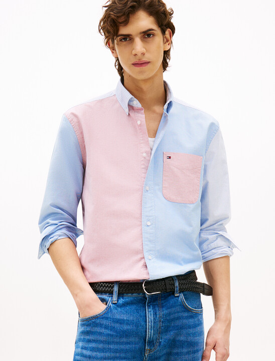 Americana Color Block Shirt