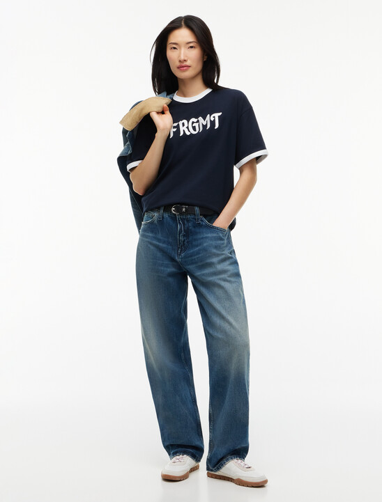 Relaxed Jersey Ringer T-Shirt
