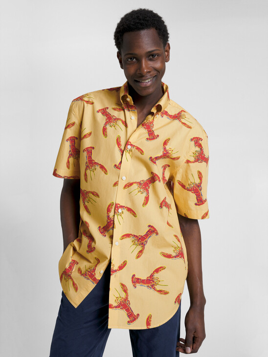 TOMMY HILFIGER X ANDY WARHOL LOBSTER PRINT SHIRT
