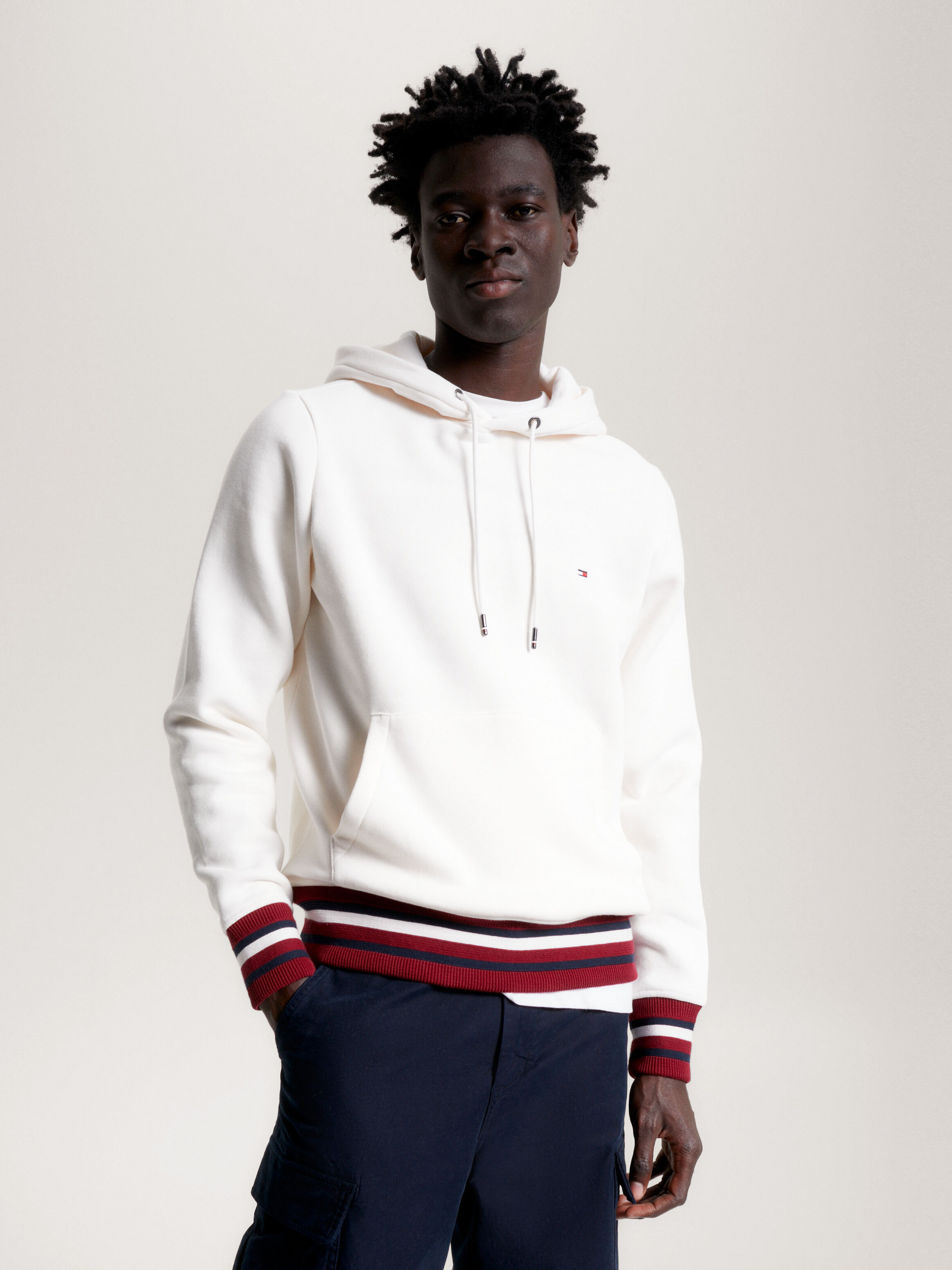 Tommy hilfiger eco fresh modern stripe hoodie sale