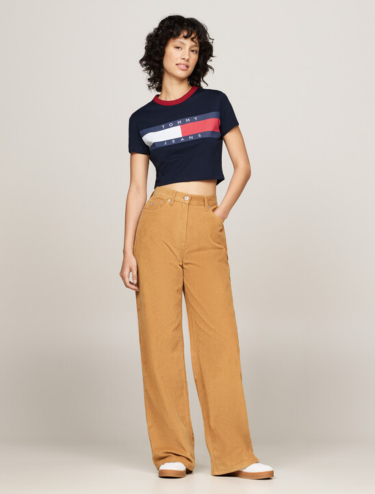 Cropped Slim T-Shirt